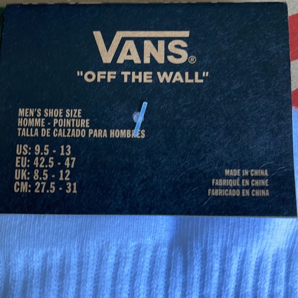 VANS “Off The Wall” Women’s socks - Picture 3 of 10